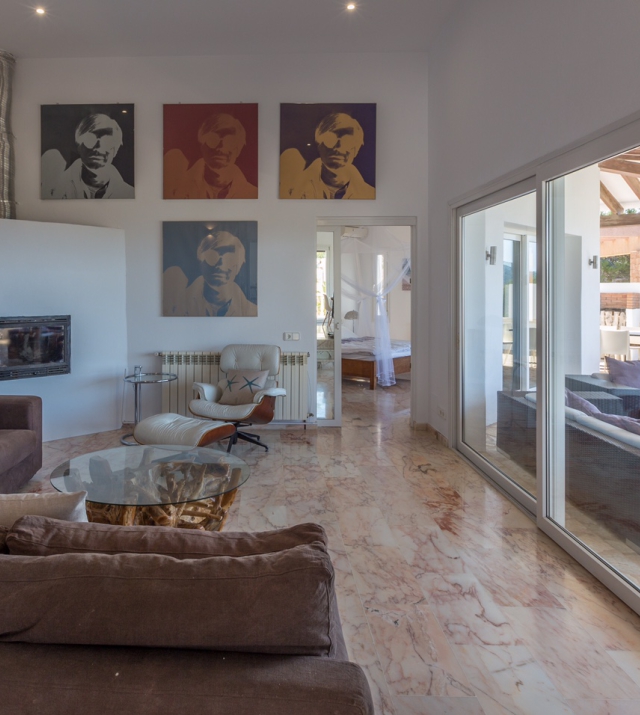 rv collexion ibiza villa rental villa casa rosada living room.JPG
